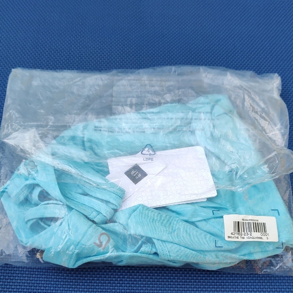 Light Blue Racerback Tank Top - Picture 6 of 7